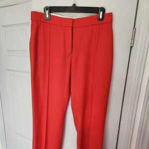 Stella McCartney Red Trousers, Sz 46